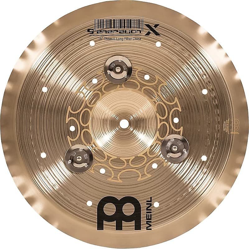 Filtro de porcelana Meinl Generation X GX-14FCH-J de 14" con cascabeles